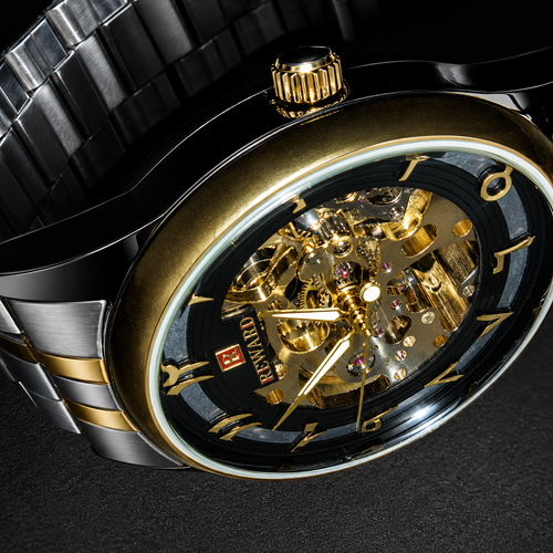 Timeless Precision – Automatic Arabic dial Luxury Stainless Steel Watch