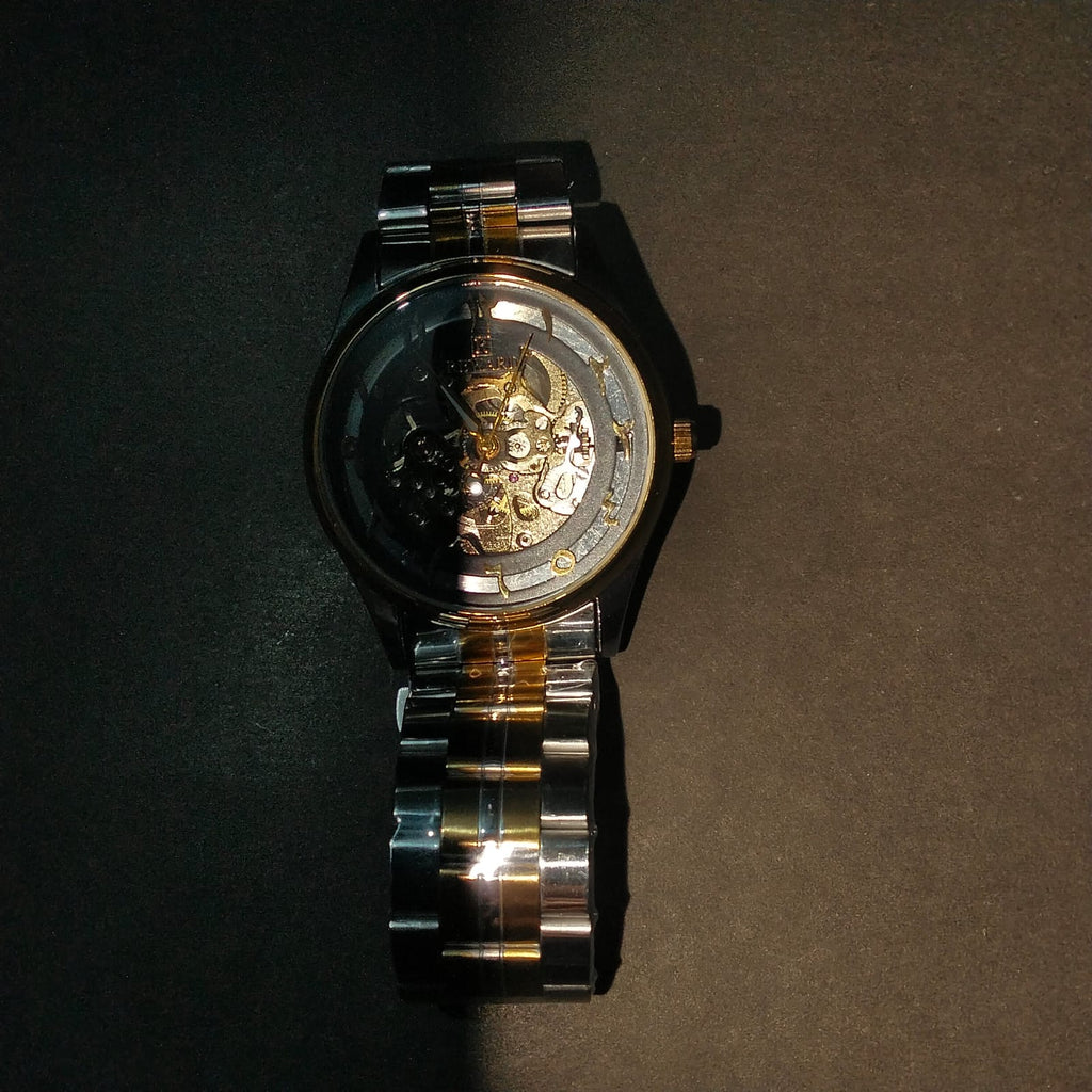 Timeless Precision – Automatic Arabic dial Luxury Stainless Steel Watch