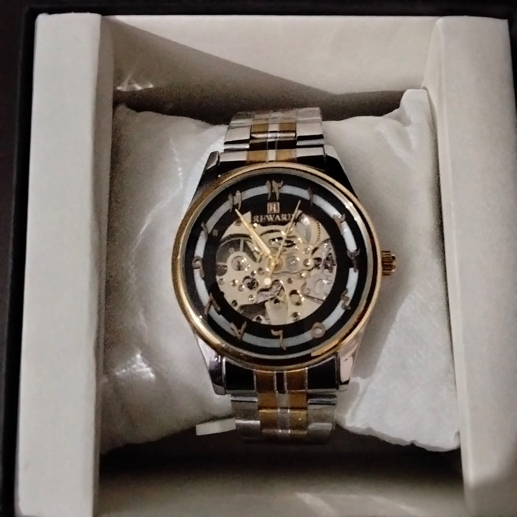 Timeless Precision – Automatic Arabic dial Luxury Stainless Steel Watch