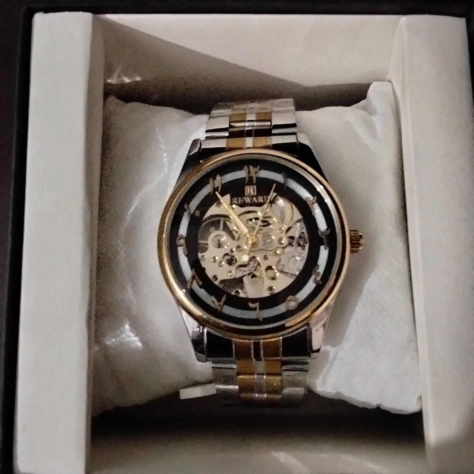 Timeless Precision – Automatic Arabic dial Luxury Stainless Steel Watch